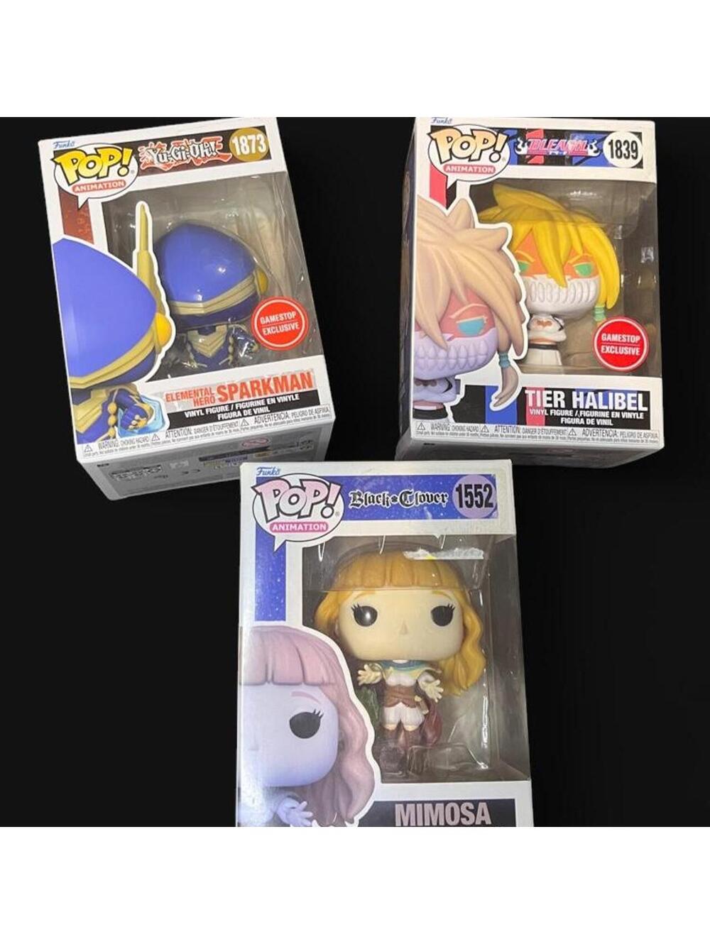 ✨ ANIME EXCLUSIVE FUNKO POP MEGA-LOT (3 FIGURES) ✨